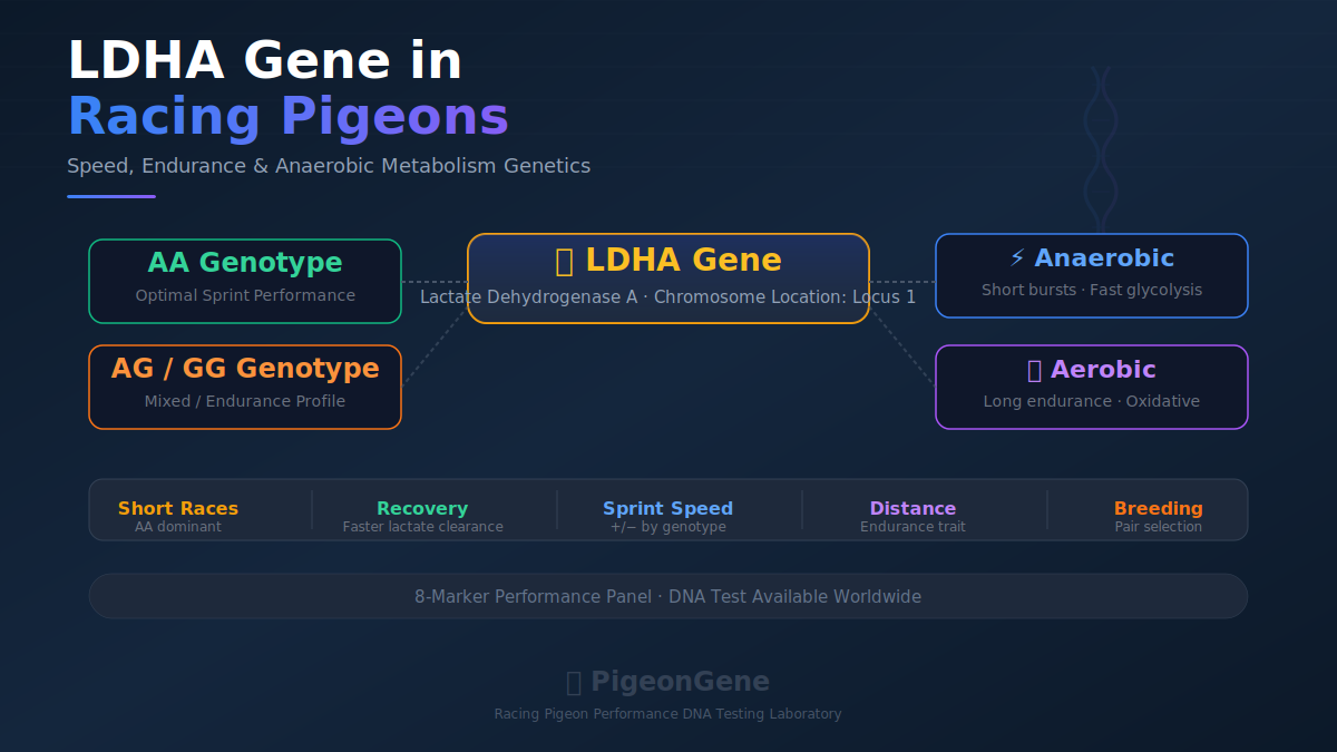 Racing Pigeon Performance DNA Testing Lab